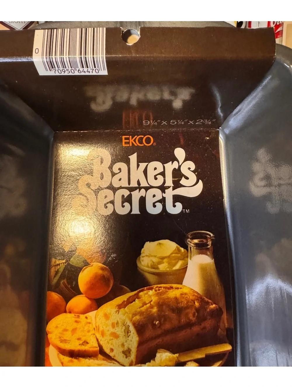 Vintage EKCO Bakers Secret Non-Stick Easy-to-Clean Loaf Pan